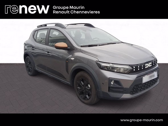 DACIA Sandero 1.2 Eco-G 120ch Stepway Extreme -25 - Vue 3
