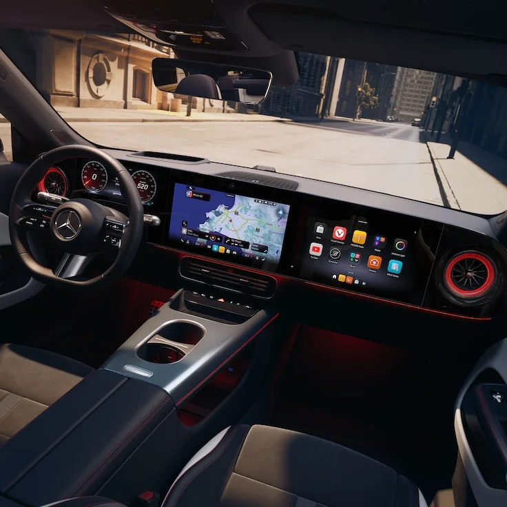 CLA Électrique  intérieur
