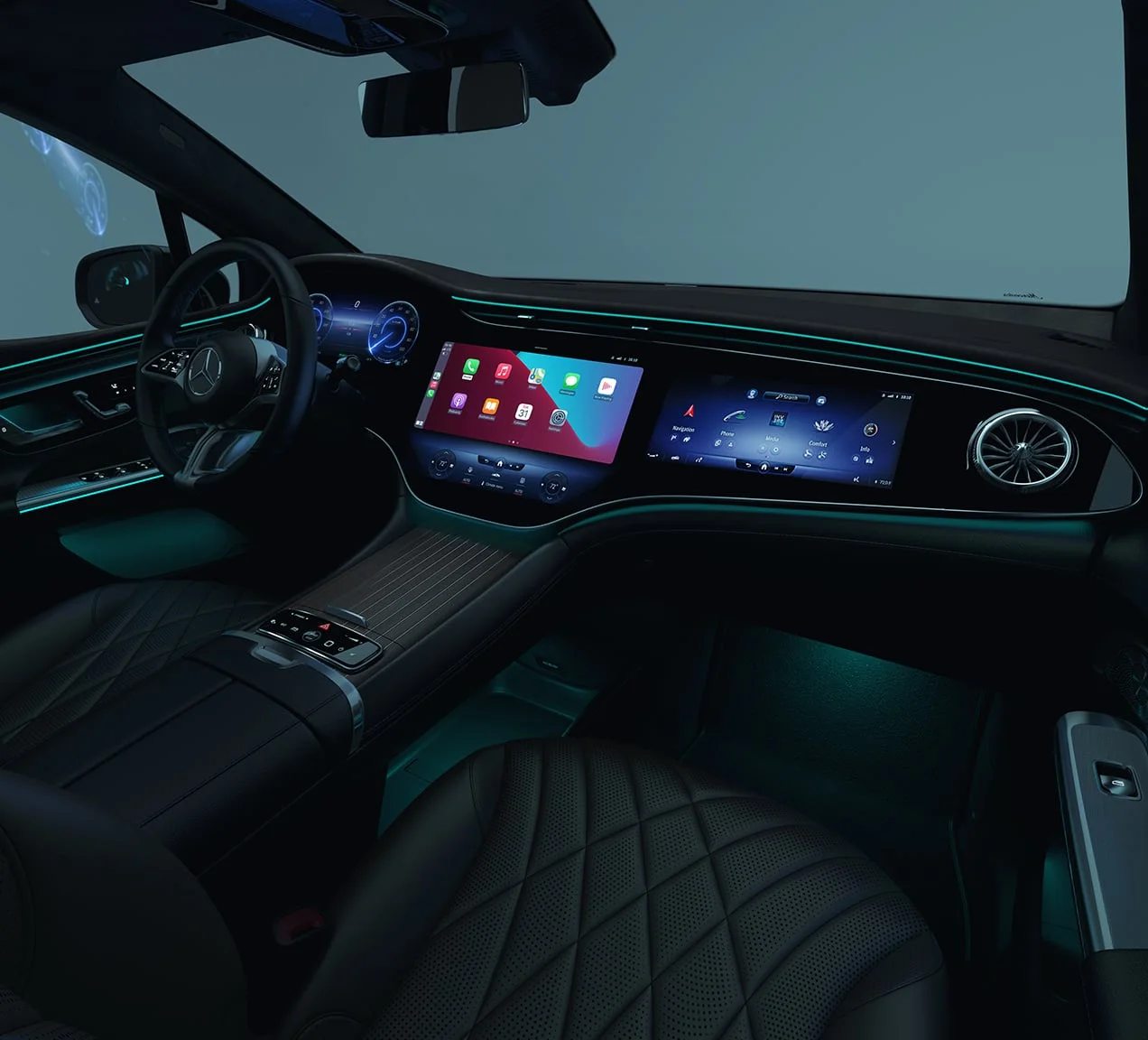 EQE SUV intérieur 3