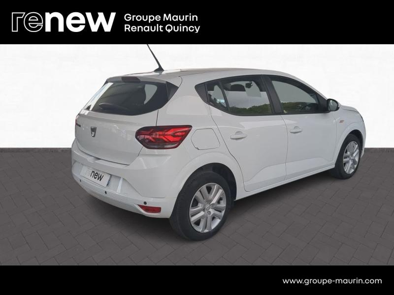 DACIA Sandero d’occasion à vendre à QUINCY-SOUS-SÉNART chez GGF - SAVY (Photo 4)